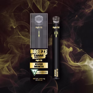BREEZE Canna - Kush Mints - Hybrid Live Resin 1g PLUS Vape Device