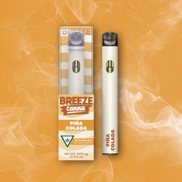BREEZE Canna - Pina Colada - Seasonal 1g PLUS Vape Device
