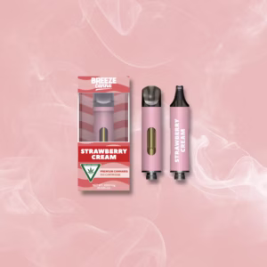 BREEZE Canna - Strawberry Cream - Classic 1g 510 Vape Device