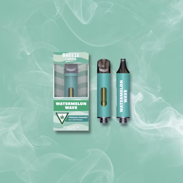 BREEZE Canna - Watermelon Wave - Classic 1g 510 Vape Device