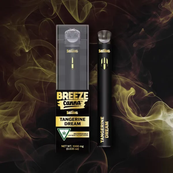 Breeze Canna Live Resin Disposable Vape Tangerine Dream